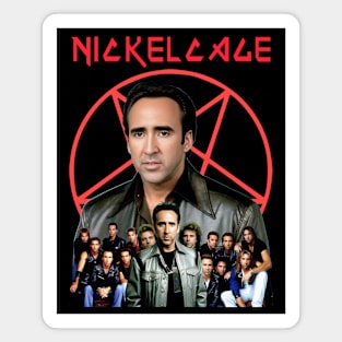 NICKELCAGE Band (Parody) Magnet